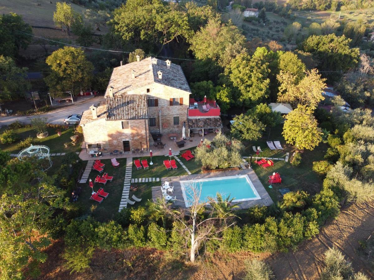 Agriturismo Corte Decia Saludecio エクステリア 写真