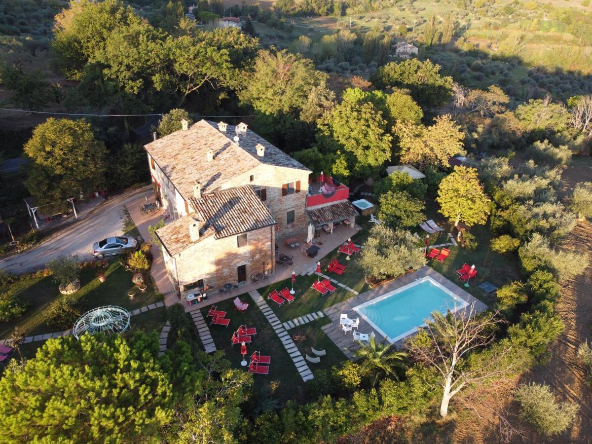 Agriturismo Corte Decia Saludecio エクステリア 写真