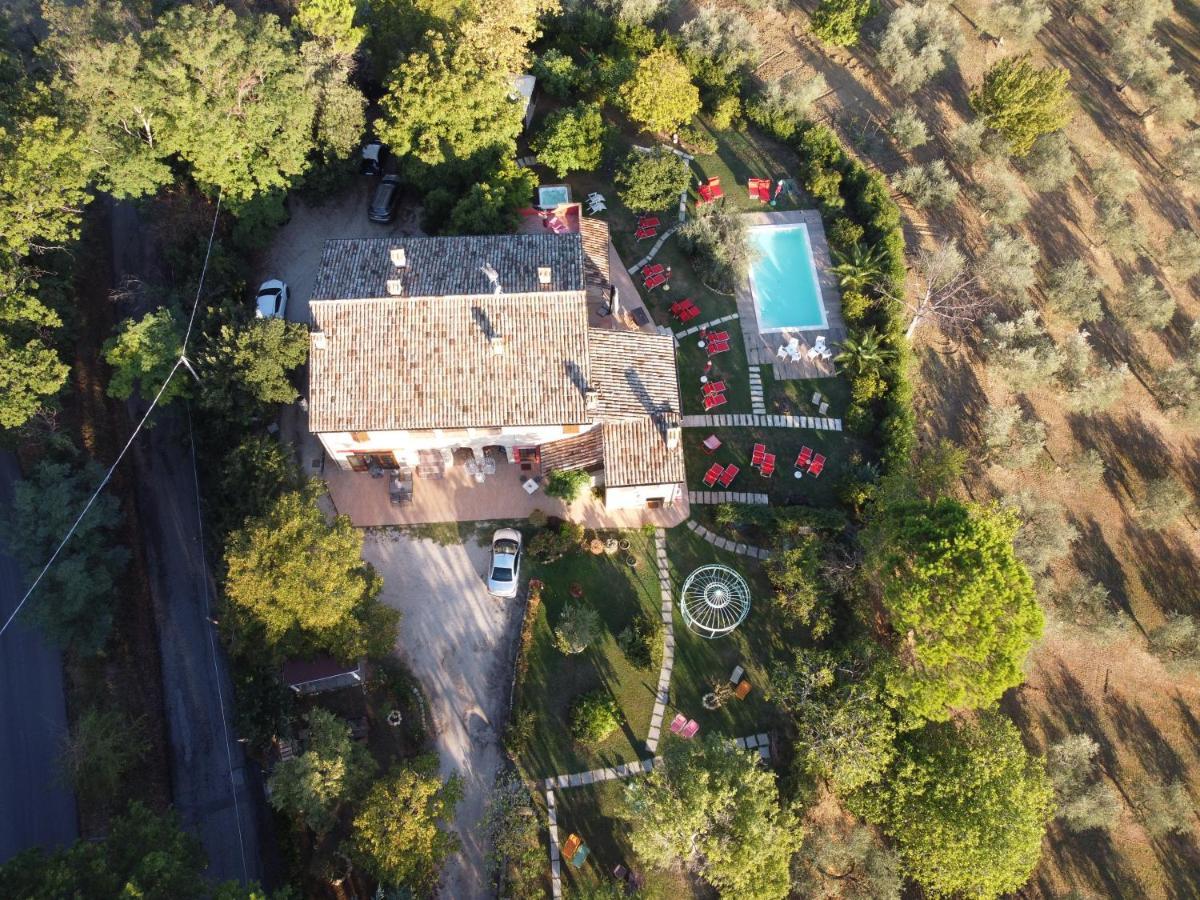 Agriturismo Corte Decia Saludecio エクステリア 写真
