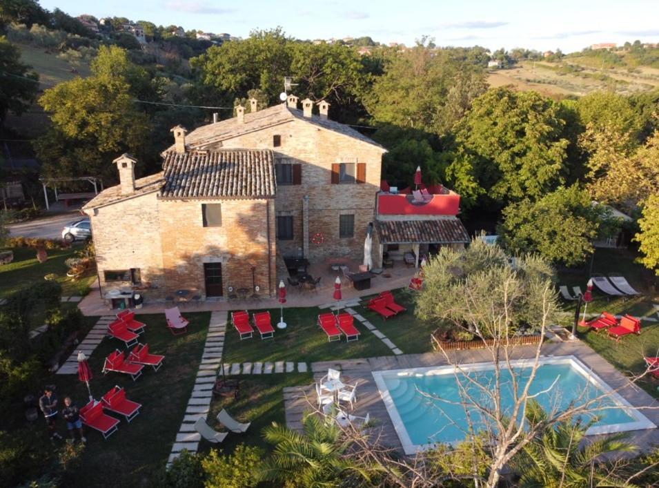 Agriturismo Corte Decia Saludecio エクステリア 写真