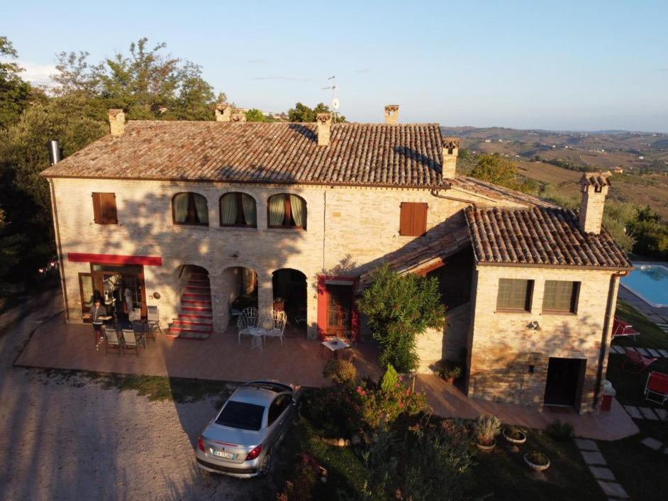 Agriturismo Corte Decia Saludecio エクステリア 写真