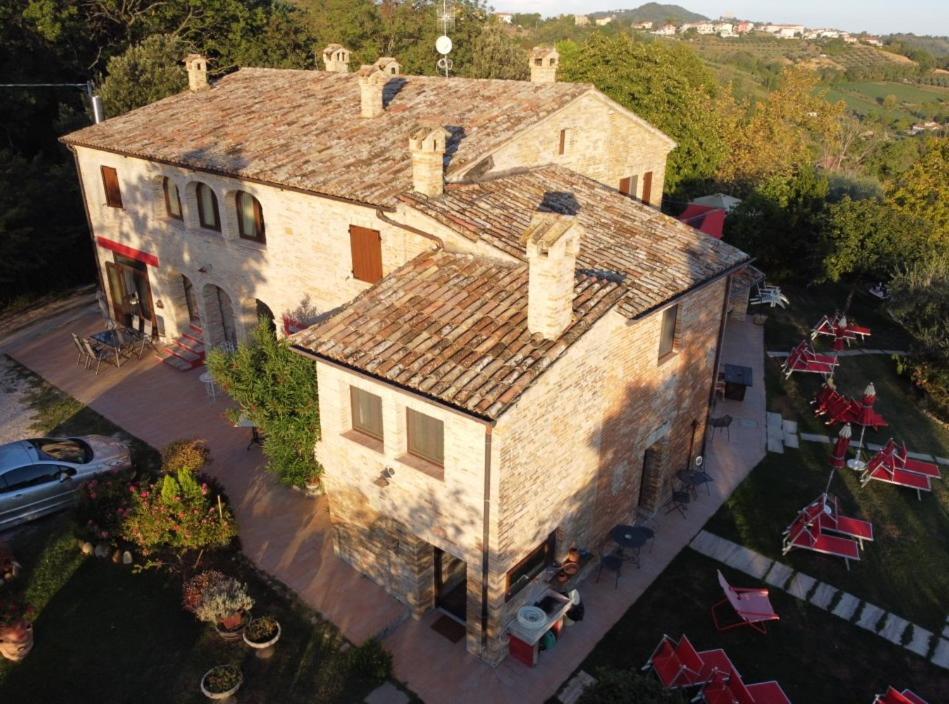 Agriturismo Corte Decia Saludecio エクステリア 写真