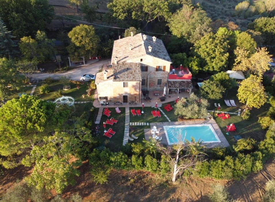 Agriturismo Corte Decia Saludecio エクステリア 写真