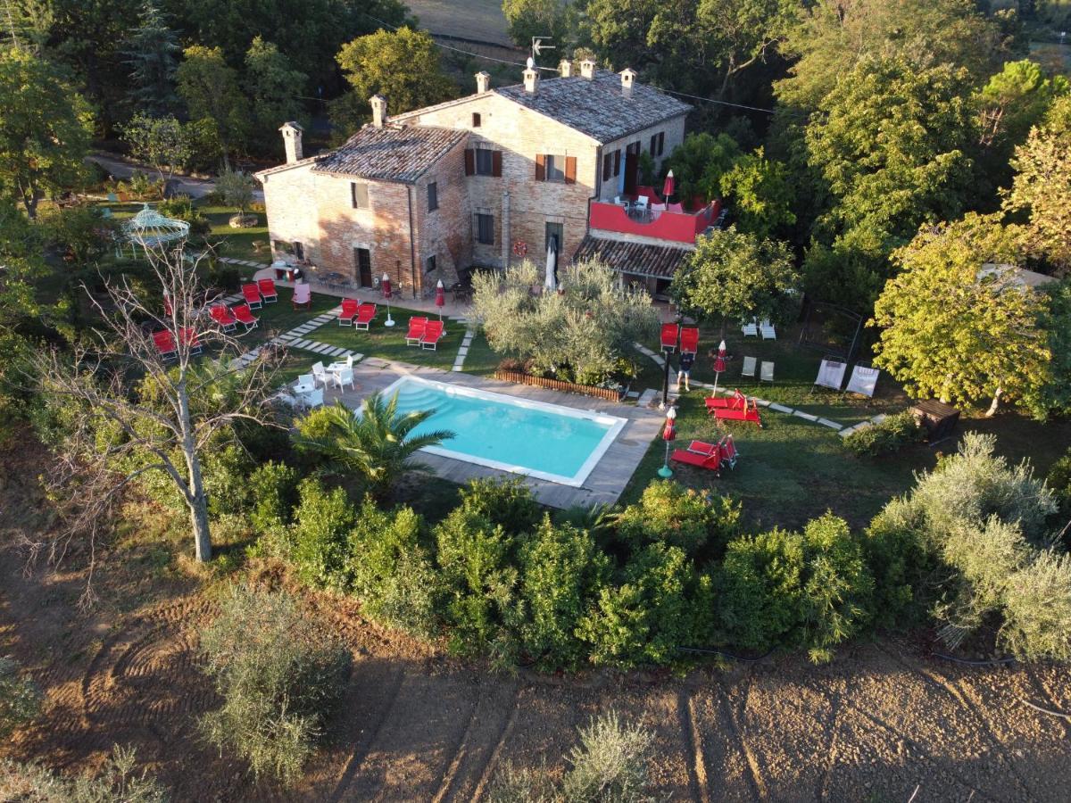 Agriturismo Corte Decia Saludecio エクステリア 写真