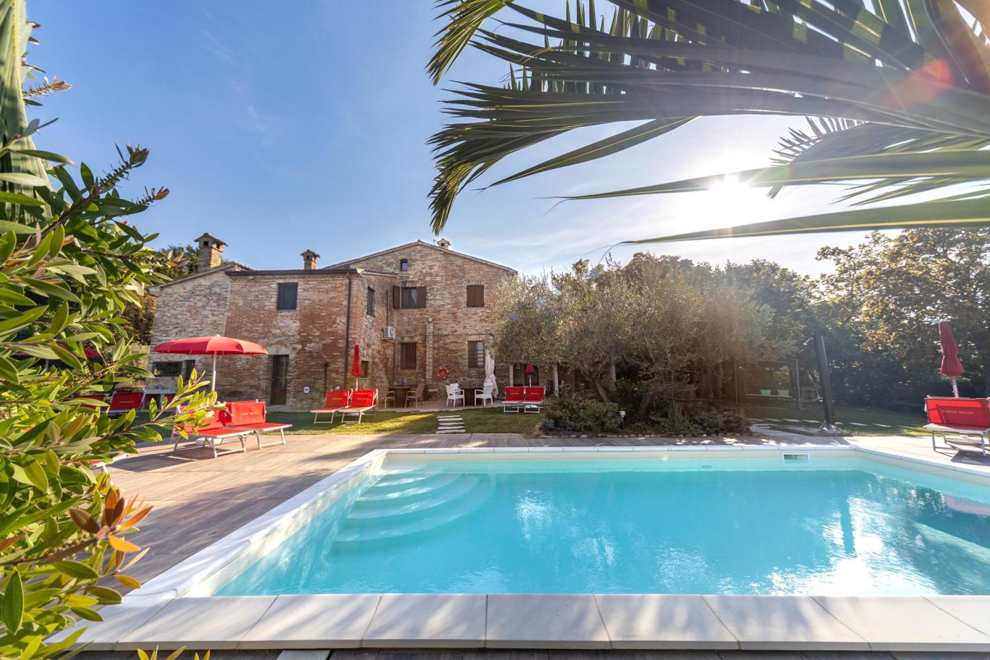Agriturismo Corte Decia Saludecio エクステリア 写真