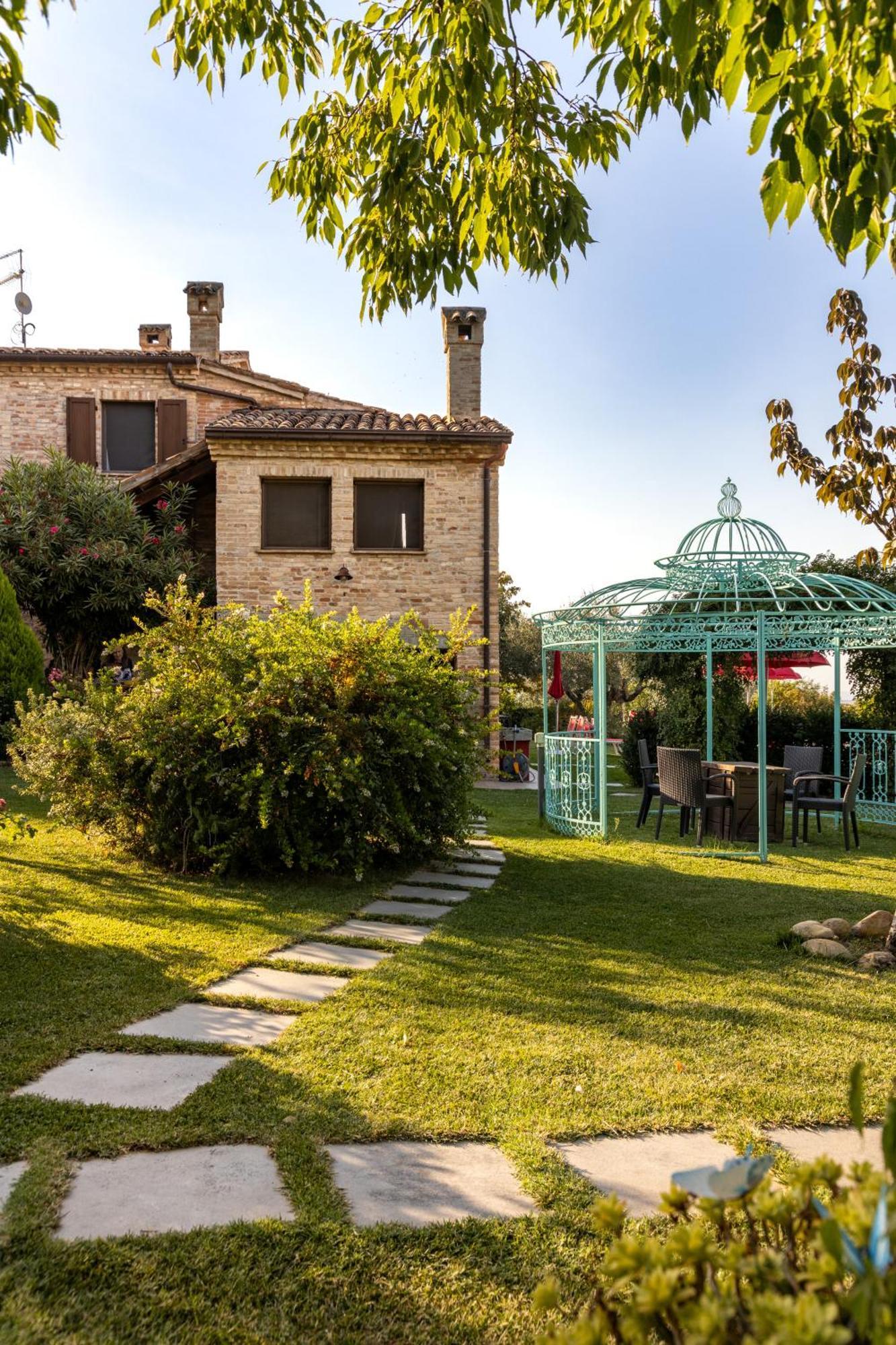 Agriturismo Corte Decia Saludecio エクステリア 写真